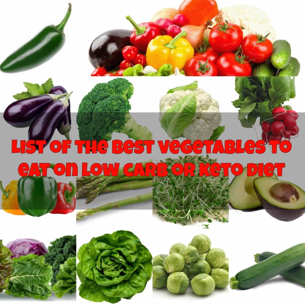 The Best Keto Vegetables List - The ultimate Low Carb Vegetables Guide