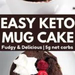 keto chocolate mug cake