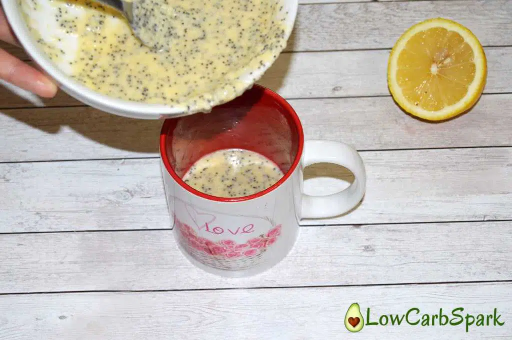 easy-lemon-poppy-seeds-keto-mug-cake-mix-eggs-transfer-to-mug--low-carb-spark