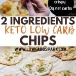 2 ingredients keto low carb chips