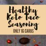 keto taco seasoning low carb sugar free