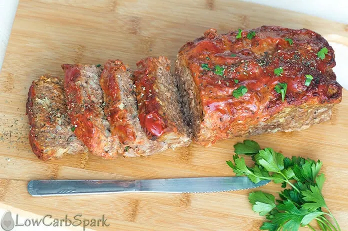 You have to try this easy keto meatloaf recipe that's delicious moist and perfect for a weeknight dinner.