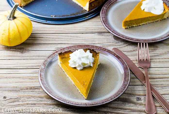 keto pumpkin pie recipe low carb dessert
