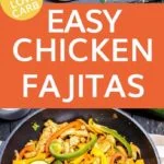 easy chicken fajitas keto recipes