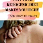 Keto rash is similar to eczema or dermatitis and usually occurs on the neck, shoulders, back, chest, torso, axial areas, and very rarely occurs on the face and extremities of the body. Some of these effects can be tiredness, stomach ache, dizziness, and even keto rash. Learn what is the keto rash, what triggers eat and how to cure it! #ketorash