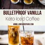 This keto iced coffee is incredibly delicious and perfect for hot summer days. Enjoy a refreshing cold bulletproof coffee that’s creamy, fancy and easy to make.