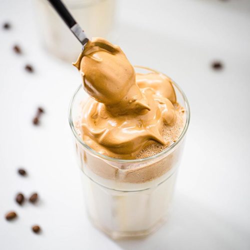 Keto Dalgona Coffee – Sugar-Free Whipped Coffee - Low Carb Spark