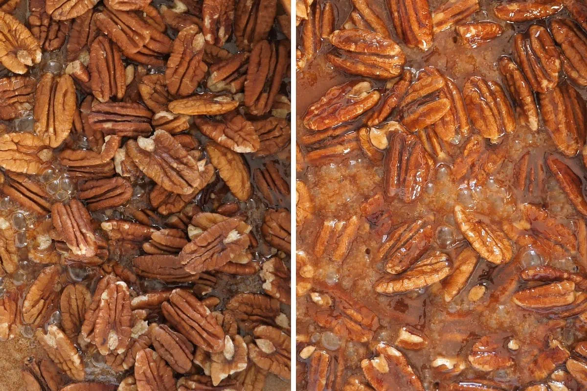 how to make Keto Candied Pecans