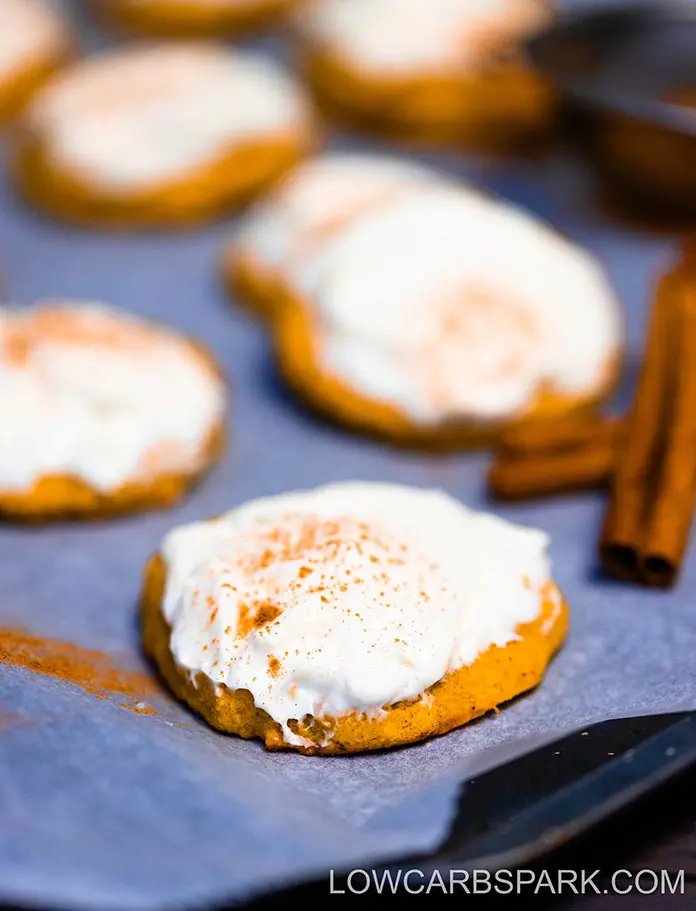 easy recipe for keto pumpkin cookies low carb and keto