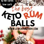 the best keto rum balls
