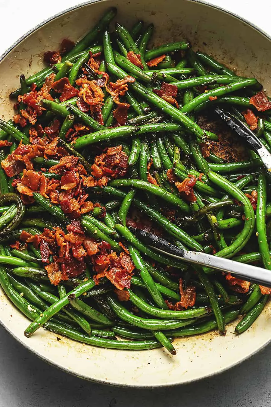 green beans with bacon feature image
