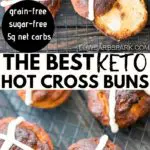 keto hot cross buns 1