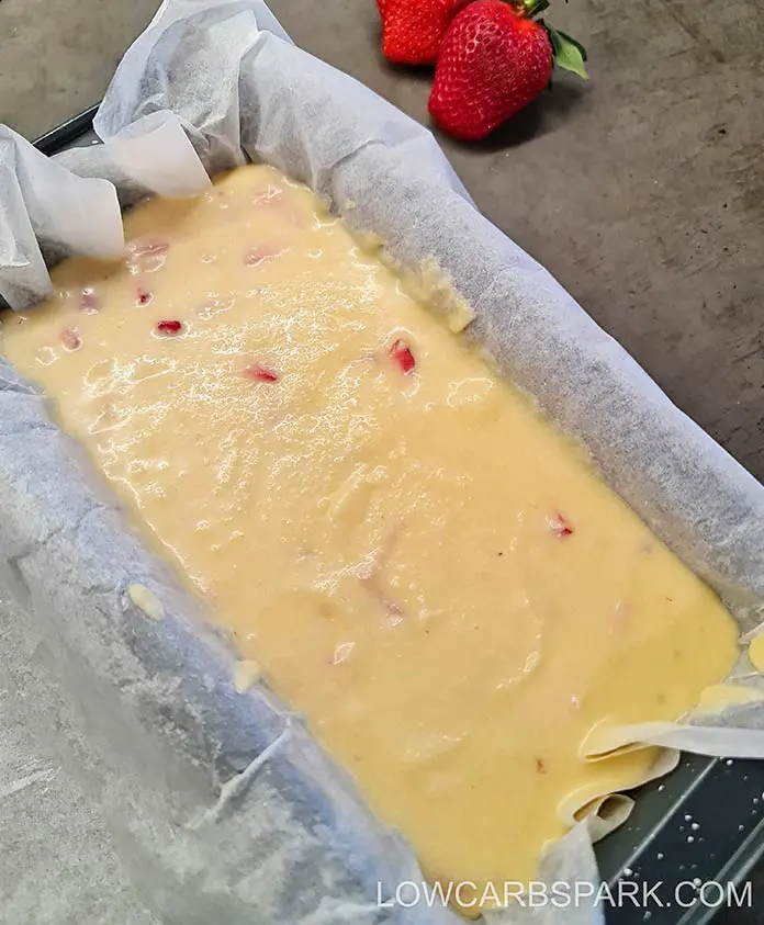 quick low carb sweet keto bread batter