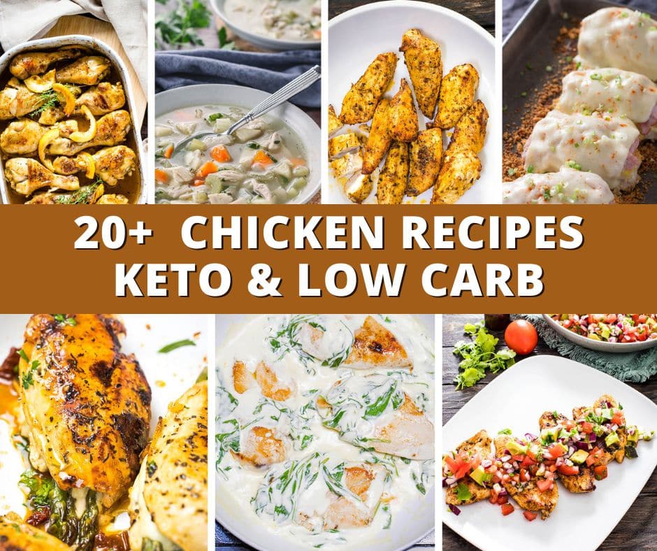 Low Carb Chicken Meal Prep Bowls - Ready in less than 30 minutes!!