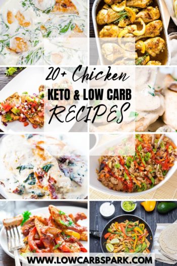 20+ Easy Keto Chicken Recipes - Simple Low Carb Ideas for Chicken
