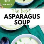 the best asparagus soup pinterest image