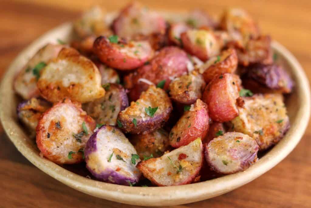air fryer radishes keto potato substitute featured image 1024x683 1