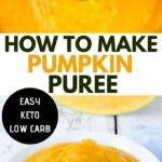 how to make easy pumpkin puree