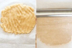 how to make Keto Graham Crackers 3