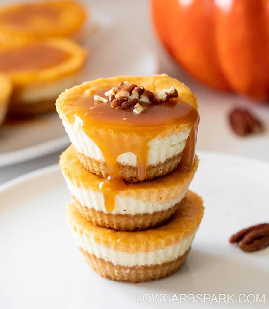 mini keto pumpkin cheesecake recipe