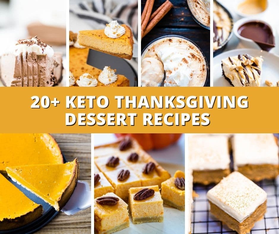 20 Keto Thanksgiving Dessert Recipes  