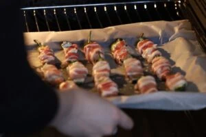 how to make Bacon Wrapped Jalapeno Poppers9