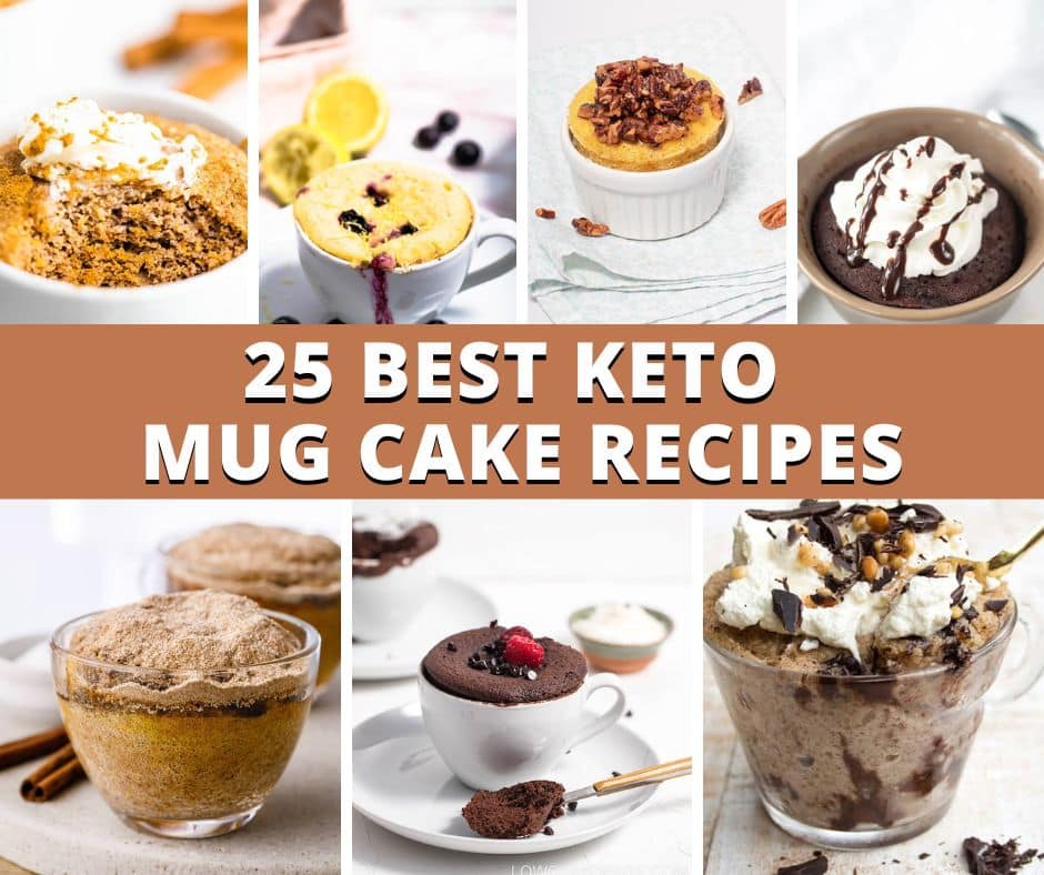 Easy Keto Chocolate Mug Cake - Cooking LSL