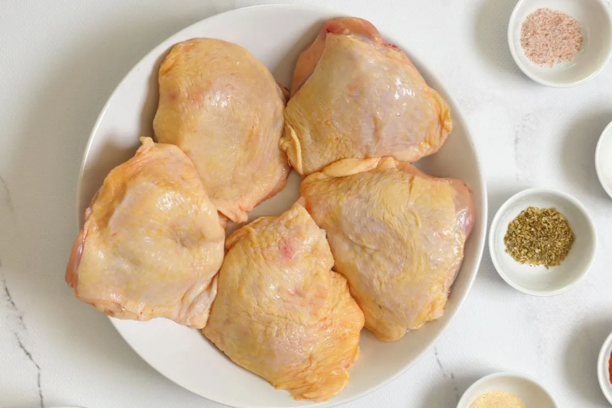 how to make Air Fryer Chicken Thighs1