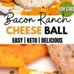 bacon ranch cheese ball recipe lowcarbspark