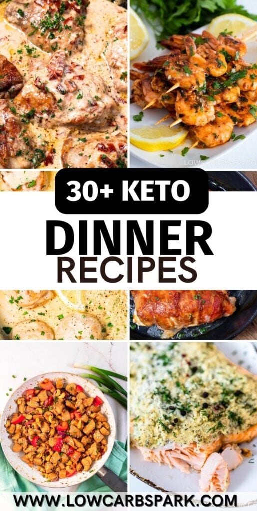 30+ Keto Dinner Recipes - Best Low Carb Dinners - Low Carb Spark