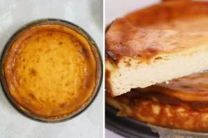 how to make Crustless Ricotta Cheesecake