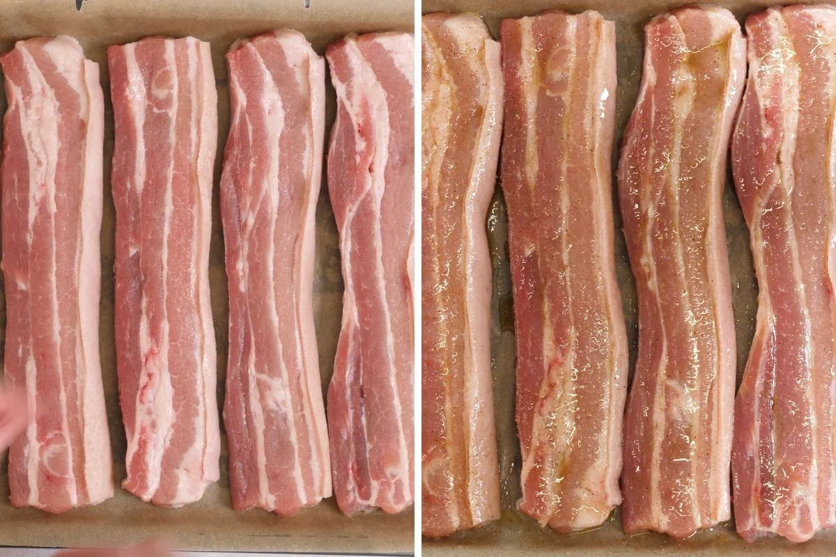 how to make Pork Belly Strips