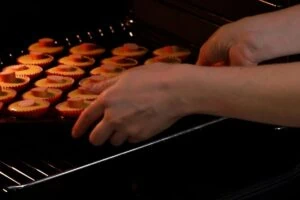 how to make Keto Corn Dog Muffins