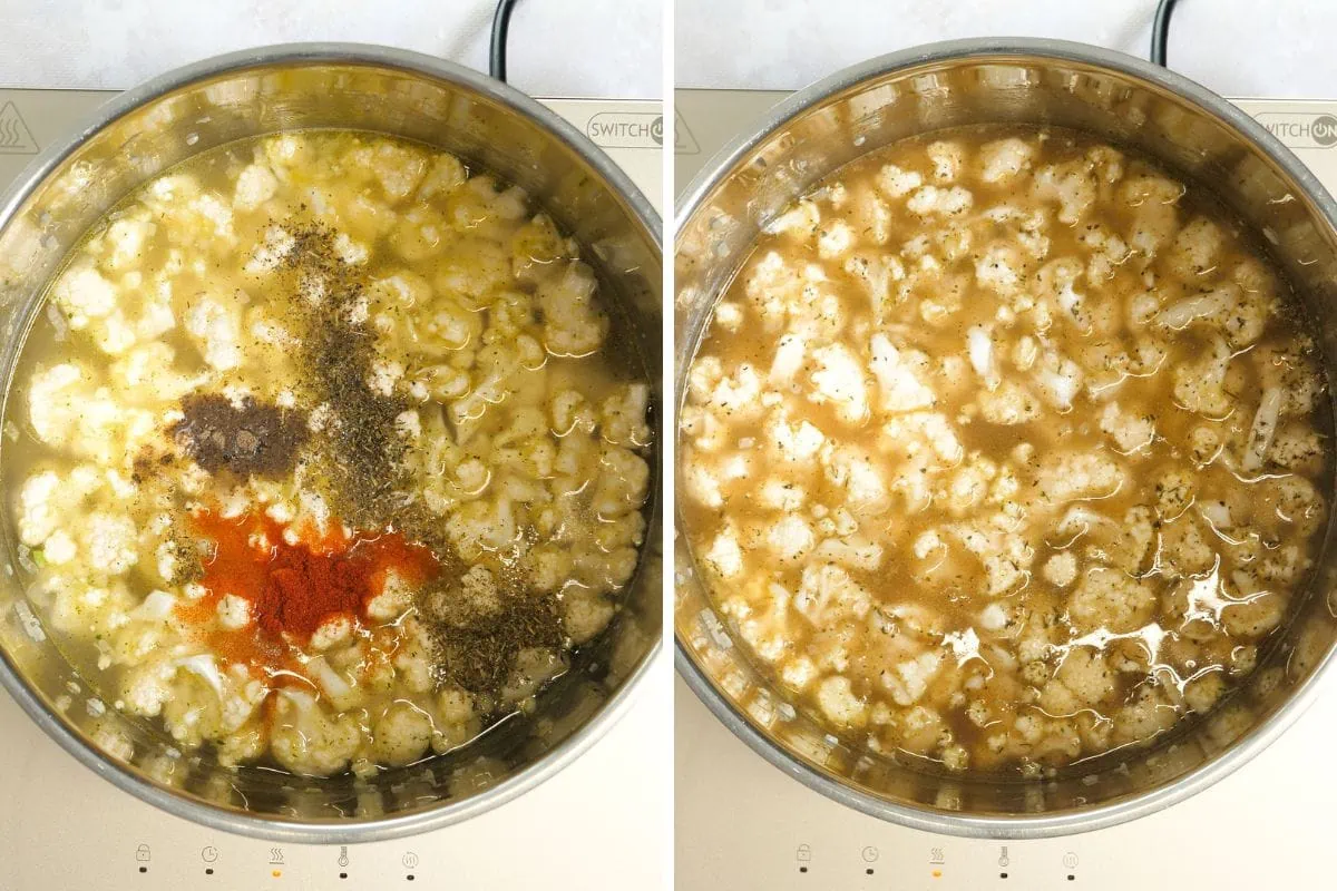 how to make Creamy Cauliflower Soup