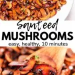 sauteed mushrooms pinterest