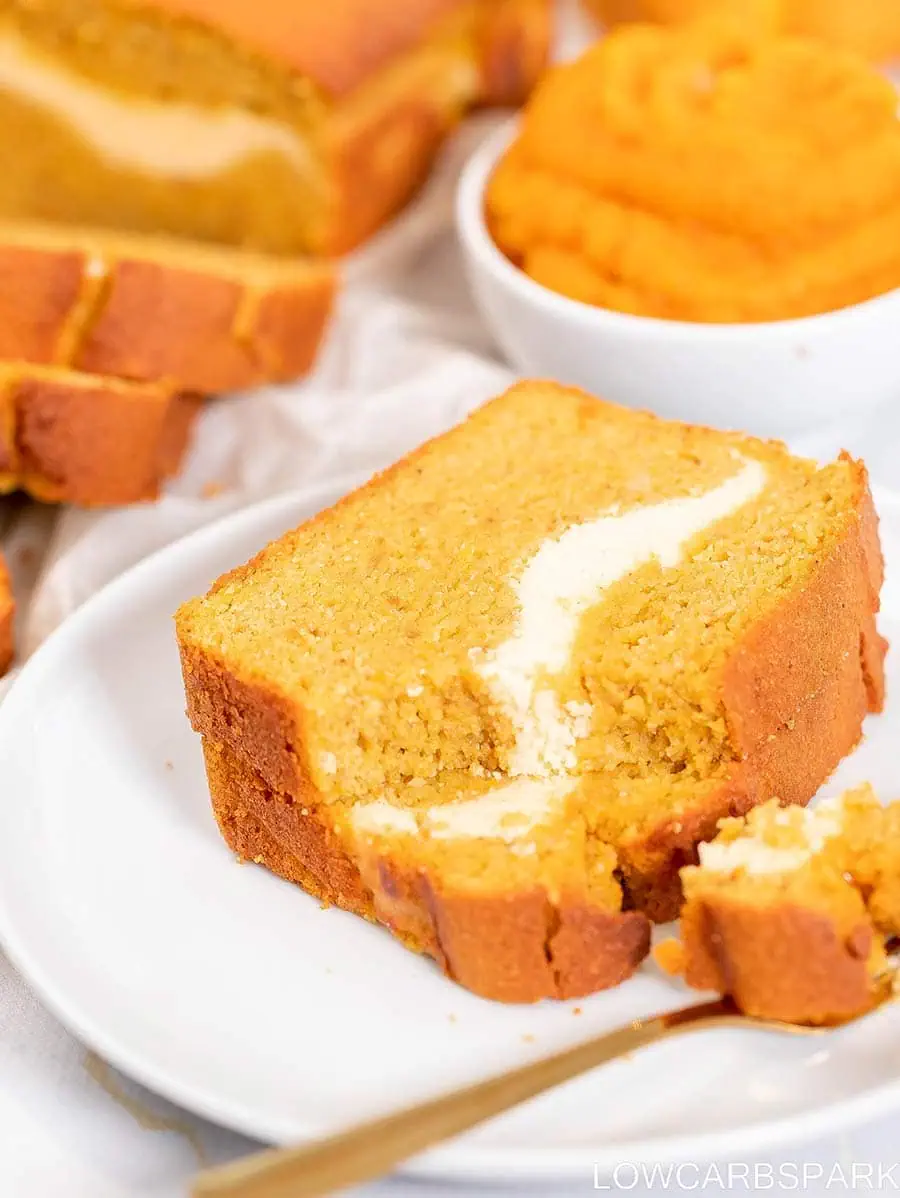 Pumpkin Cream Cheese Bread 