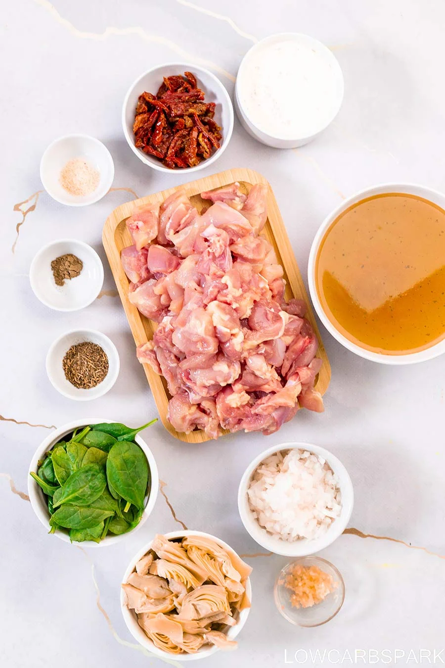 Tuscan Chicken Soup Ingredients