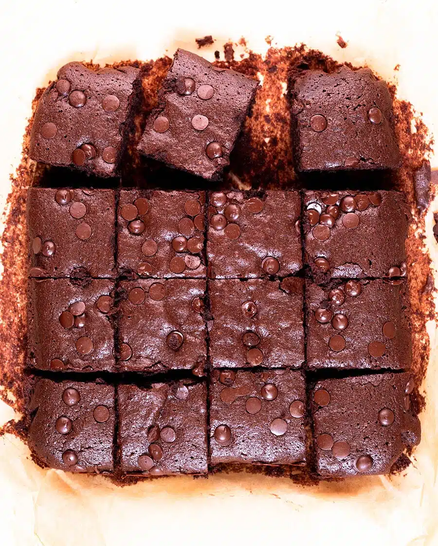 healthy and fudgy brownies recipe
