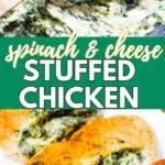 spinach and cheese stuffed chicken breast 1