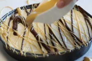 how to make No bake Keto Peanut Butter Pie5