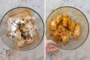 how to make Frozen Chicken Wings in The Air Fryer4
