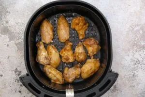 how to make Frozen Chicken Wings in The Air Fryer5