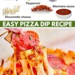 easy pizza dip pinterest