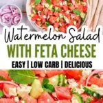 Watermelon Salad With Feta Cheese 5