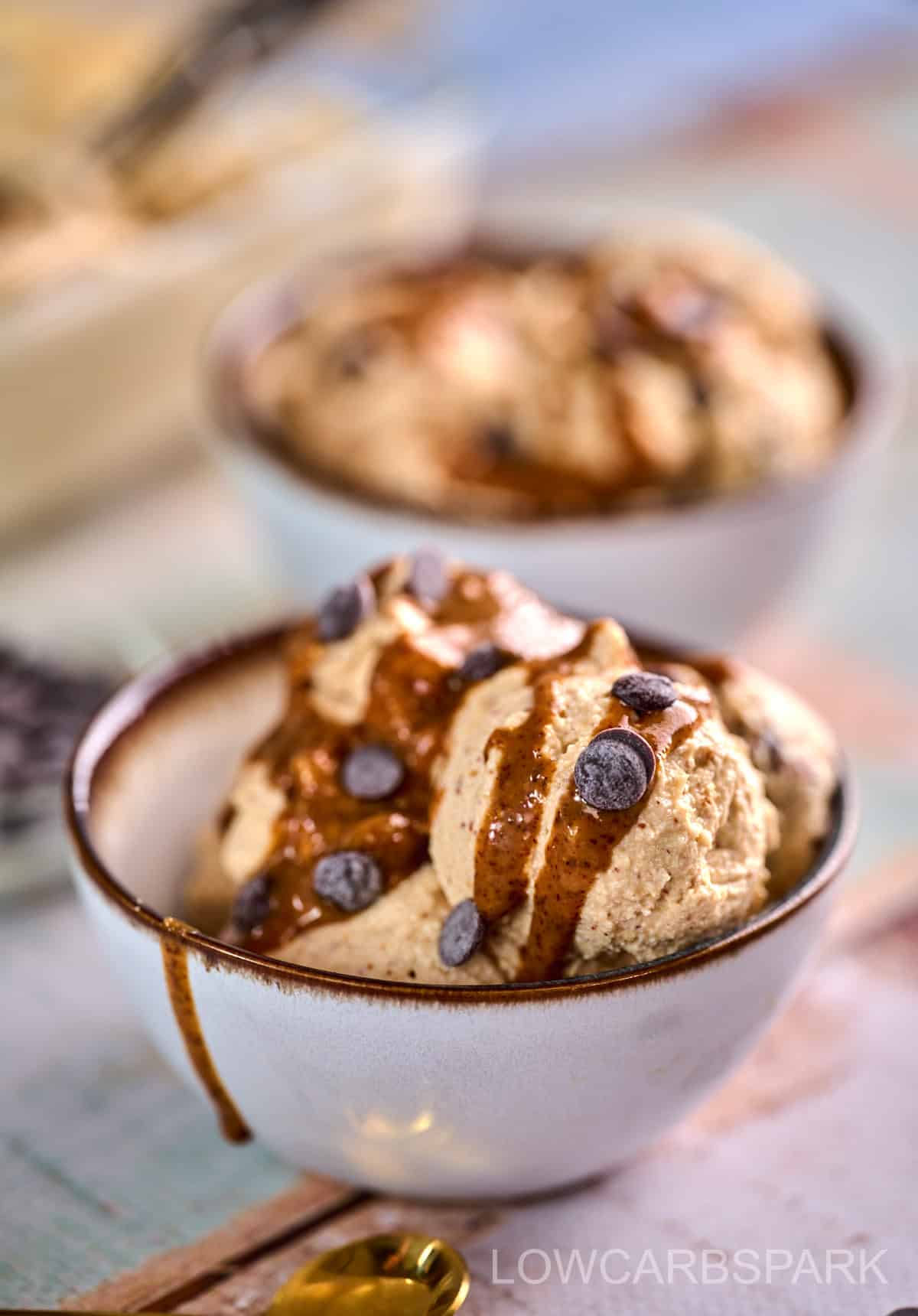 Peanut Butter Chocolate Ice Cream Cake - The Sugar Coated Cottage