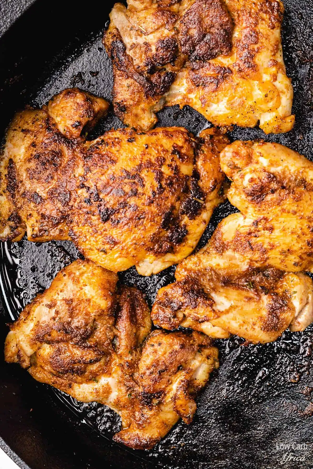Pan Fried Chicken Thighs 1