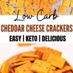 Cheddar Cheese Crackers pinterest