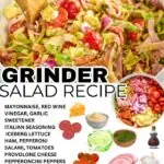 Grinder Salad Recipe pinterest