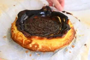 how to make Keto Burnt Basque Cheesecake 13