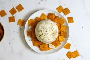 how to make Bacon Ranch Cheese Ball 9